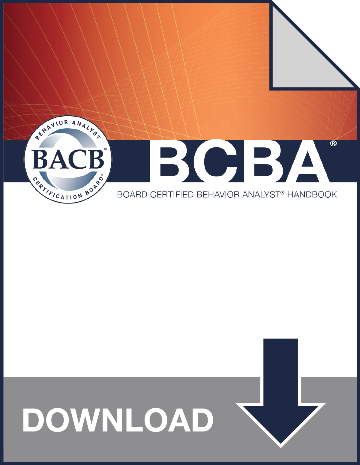Board Certified Behavior Analyst (BCBA) Handbook