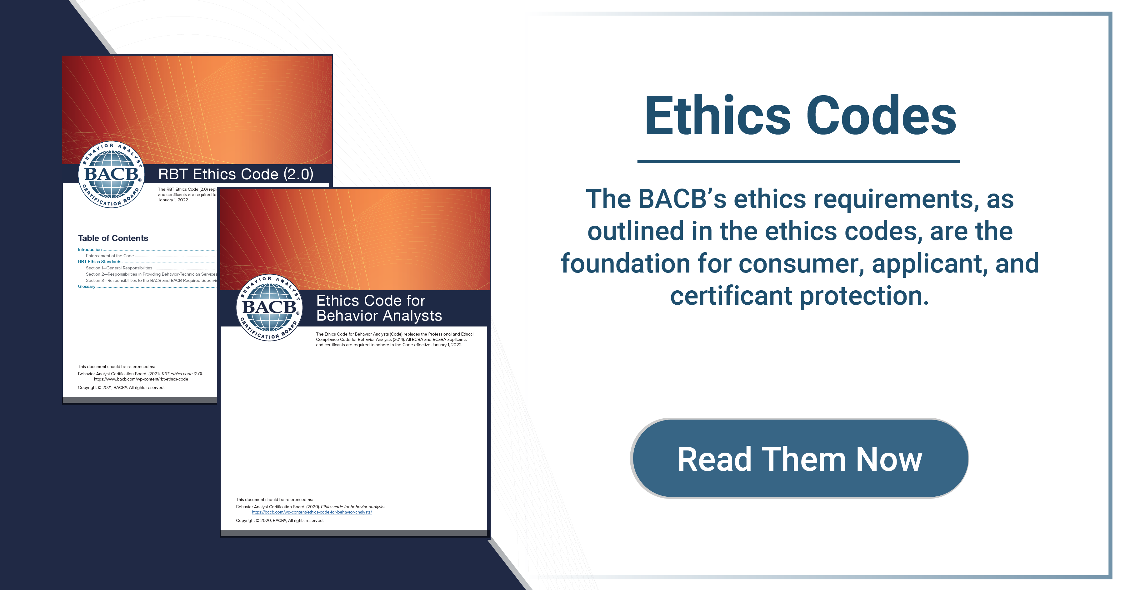 ETHICS CODES Behavior Analyst Certification Board
