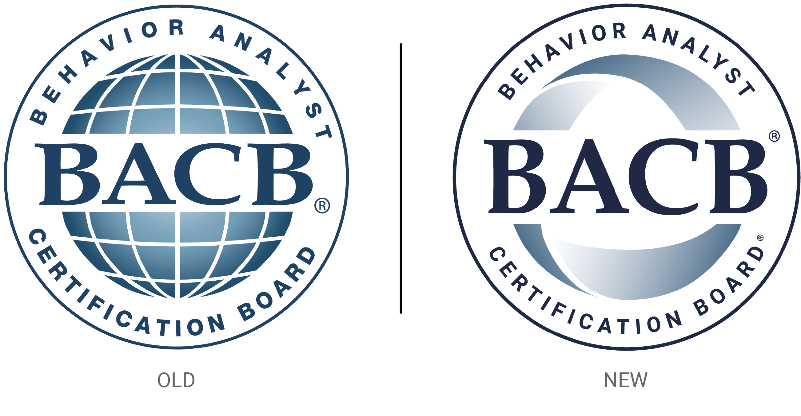 New Logo vs the old BACB Logo