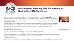 Guidance for Meeting RBT Requirements During the 2026 Transition card thumbnail