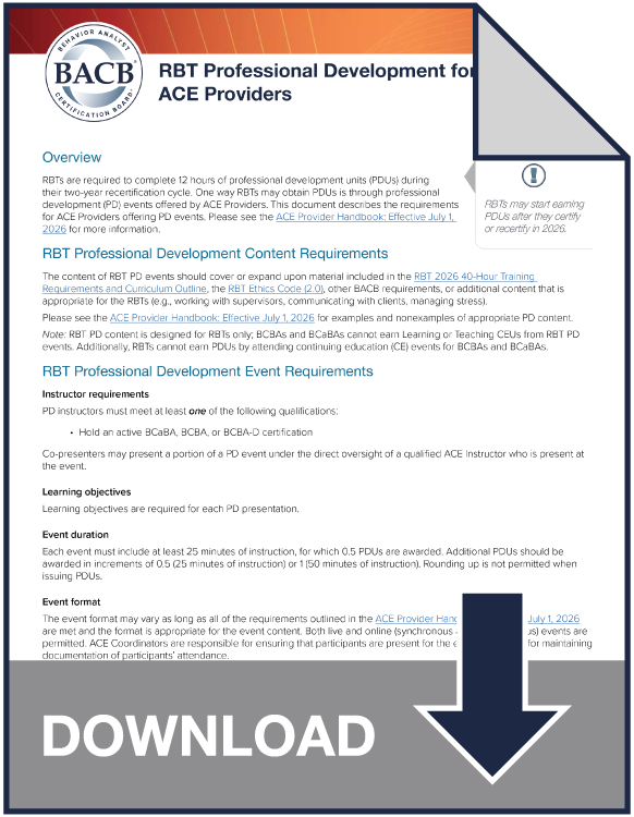 ACE Provider Handbook