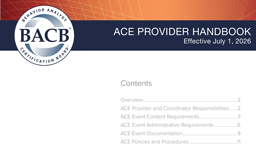 ACE Provider Handbook card thumbnail