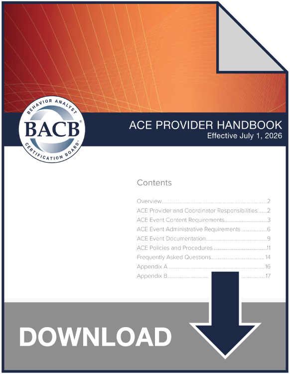 ACE Provider Handbook